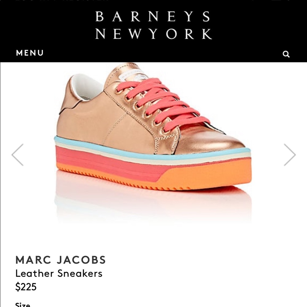 Marc Jacobs Leather Sneakers